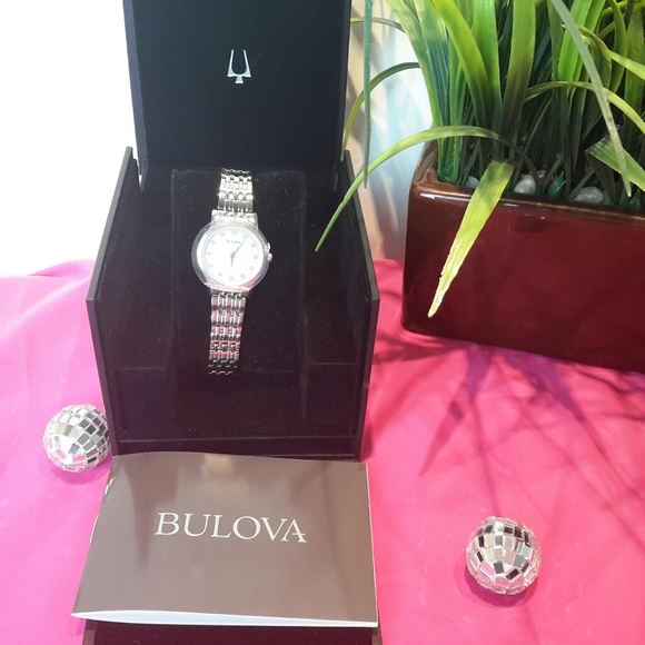 Bulova Diamond Accent Stainless-Steel Watch main image 12